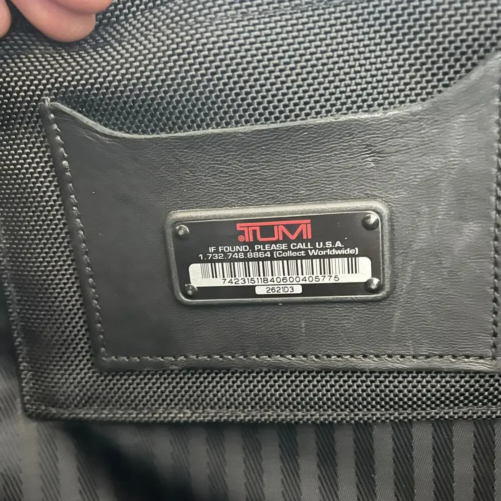 TUMI FXT Ballistic Nylon Compact Large Screen Computer Briefcase Bag